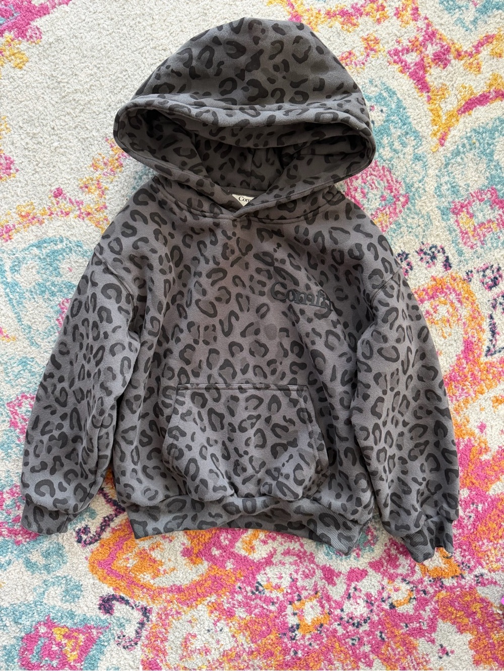 Kids Comfrt Minimalist hoodie in Panther
